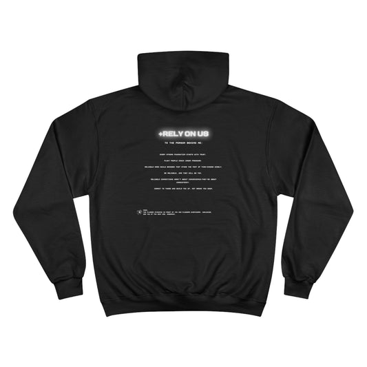 "RELY ON US"  Hoodie