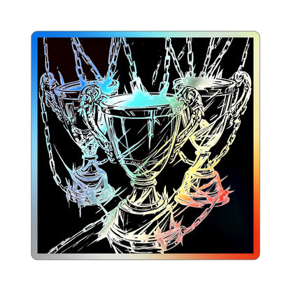 "Compete" Holographic Sticker