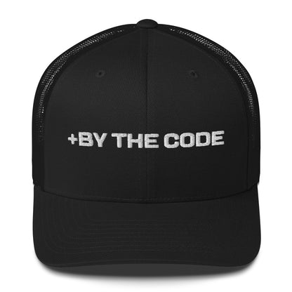 "+By The Code" Trucker Cap