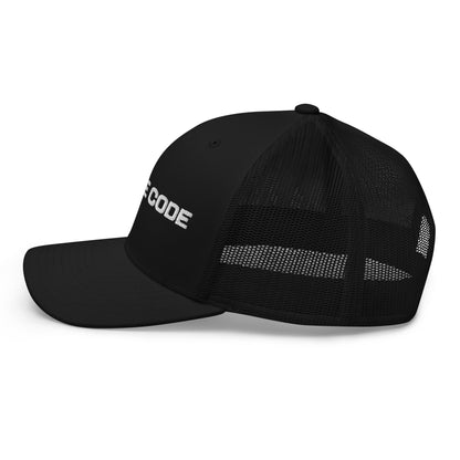 "+By The Code" Trucker Cap